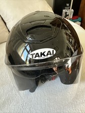Motorradhelm Takai Größe S Damen schwarz