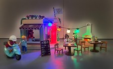 *** Playmobil "City Life" 4-10 J. 70336 Pizzeria mit Gartenrestaurant  ***