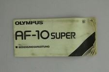Bedienungsanleitung manual Olympus AF-10 Super (12031246)
