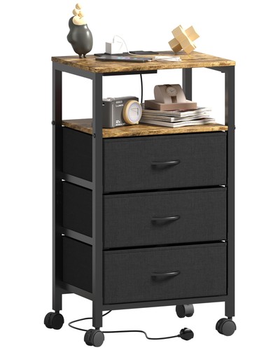Bedside table with - bedside,