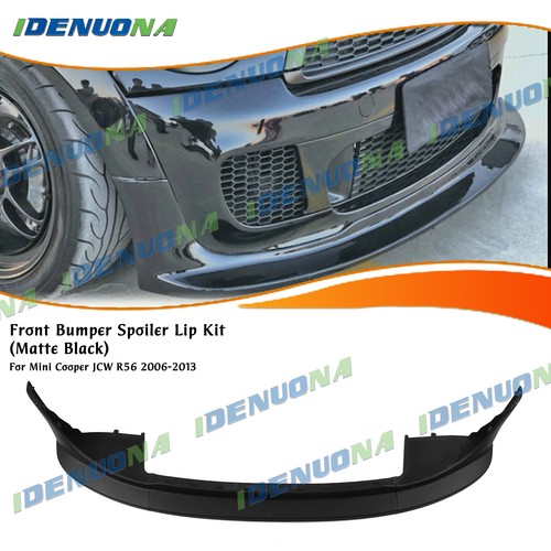 Mattschwarz frontspoiler lippe - frontspoiler,
