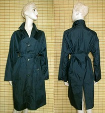 BLAUER REGENMANTEL - RAINCOAT - NYLON - VINTAGE - LILION - GR. L - XL