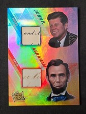 2021 Super Products, Pieces Of The Past, Dual Relic, J.F. Kennedy & A. Lincoln