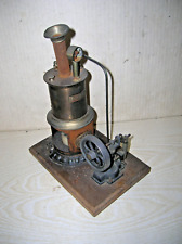 uralt Ernst Plank Dampfmaschine Modell MOD. "NORMAL" auf Holzplatte Speicherfund