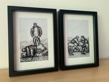 2 Grafiken / Zeichnungen - Tom of Finland - The World of Tom of Finland
