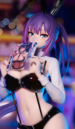 Anime manga figur - anime, bunny