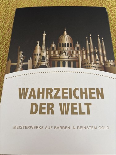 Gold barrenmünze wahrzeichen - gold-barrenmünze,