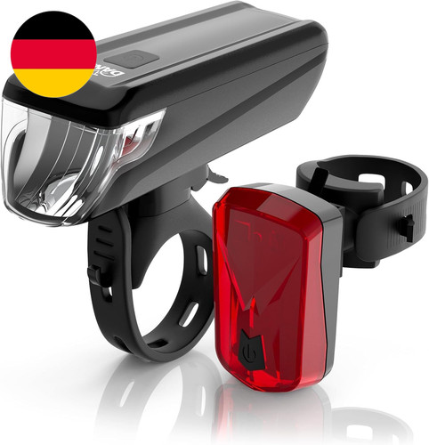 Dansi fahrradleuchten set - dansi, fahrradleuchten-set