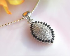 Collier Silber 925 schwarz