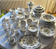 Porzellan Ridgway Staffordshire England Windsor " grün - Einzelteile wählen !