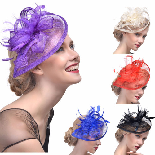 Fascinator haarreif federn - fascinator,
