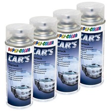 Klarlack glänzend 4 x 400 ml Sprühlack Lack Klar DUPLI-COLOR Lackspray 385858