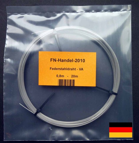 Federstahldraht 30mm 4 0mm - federstahldraht, 0,30mm