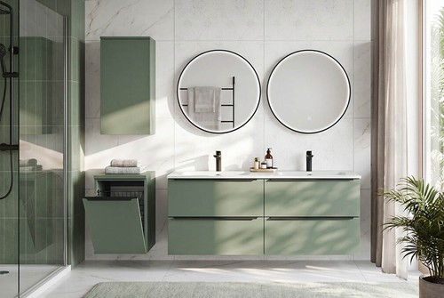 Badmöbel set teilig 140cm - badmöbel-set, |