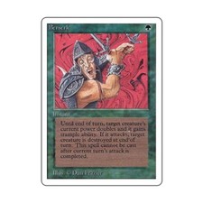 WOTC MtG Unbegrenzt Berserk (U) EX