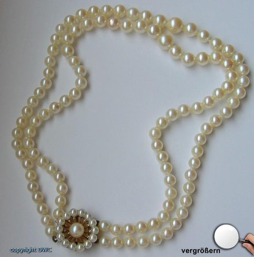 Collier mit perle perlen 18 - collier,