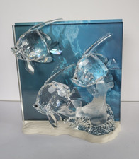 Swarovski SCS Jahresfigur 2007 Fische Community 854651 Klar TOP ZUSTAND (L1)