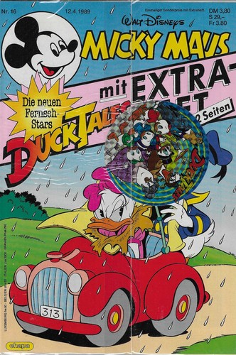 Micky maus 1989 - ovp, mit