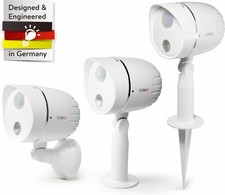 LED Außenstrahler 30W 4000K anthrazit mit Bewegungsmelder