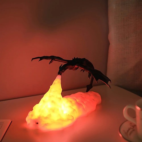 Feuerdrachen nachtlicht - feuerdrachen,