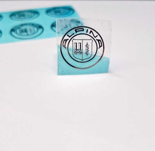 Alpina logo 15mm emblem - logo,