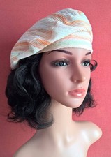 Damen Barett Chemo Mütze leichte Ballonmütze Kappe Bügelfrei Gr. 57-62,5 Neu