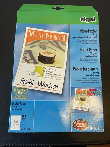 Sigel inkjet papier 160g - inkjet-papier,