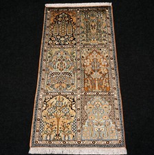 Seidenteppich 120 x 61 cm