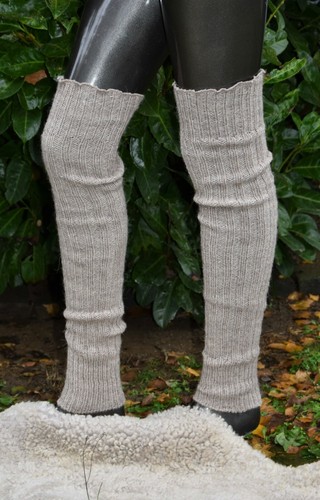 Beinstulpen strick overknees - beinstulpen,