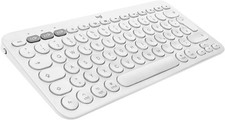 Logitech K380 Tastatur für Mac, IPhone & iPad QWERTZ Weiß Verpackung beschädigt