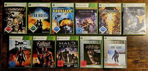 Großes set videospiele mit - videospiele, 10