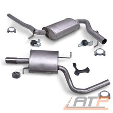 SCHALLDÄMPFER SET FÜR AUDI A4 B6 B7 8E 2.0 ALT 96 KW / 130 PS BJ 00-08