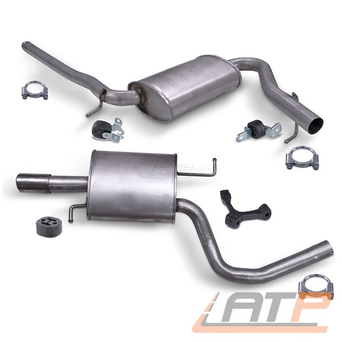Schalldämpfer set für audi - fÜr,