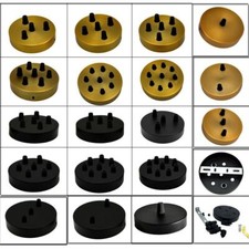 Baldachin 1-9 flammig Lampenbaldachin Ø 120mm Deckenrosette Antik Baldachin