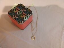 Edelstahlkette, Farbe Gold von Fossil Fluted mit original Fossil Schmuckbox