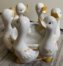 Nostalgie Gänse Dekoschale