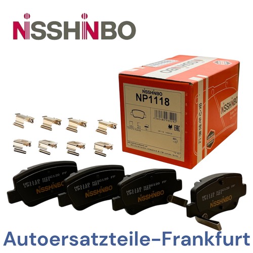Nisshinbo bremsbeläge hinten - nisshinbo,