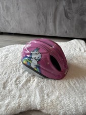 Fahrradhelm f. Mädchen von KED Einhorn Regenbogen Kinderhelm Gr. S/M 49-55 cm