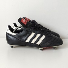 RARE Adidas Beckenbauer Cup Vintage 80s Fussbal Schuhe grosse 42 2/3 Soccer Shoe
