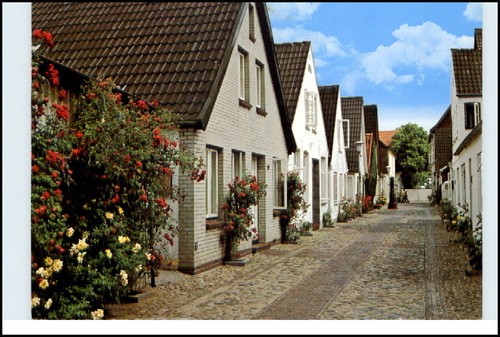 Wyk föhr 1979 friesenhäuser - wyk,