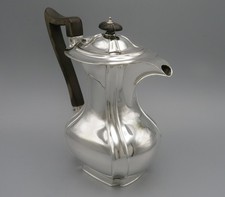 Art Deco Kanne - versilbert -