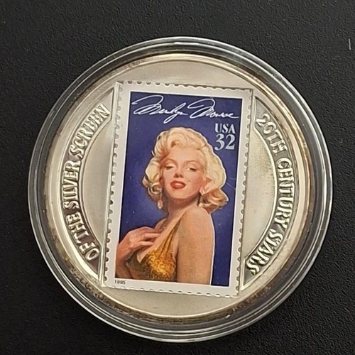 Große silbermünze marilyn - große,