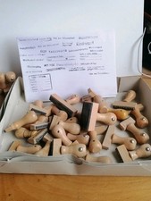 DDR Stempel Holzstempel Lieferschein Dienstsache VEB Verwaltung Deutsche Post