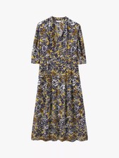 Toast Mila Bolete Kleid gelb &