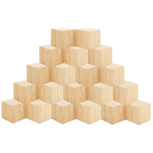 Stück holzwürfel - 24,