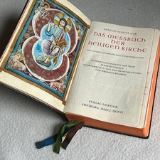Das Meßbuch der heiligen Kirche von Schott Anselm - 1966 - mit Rotschnitt