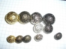 Trachten-Knöpfe Metall