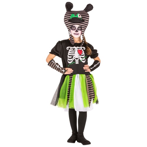 Mädchen zombie skelett - mädchen,