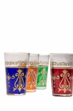 Orientalisches 6x Teeglas