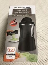 GOURMETmaxx Julienne- & Spiralschneider Gemüse und Obst